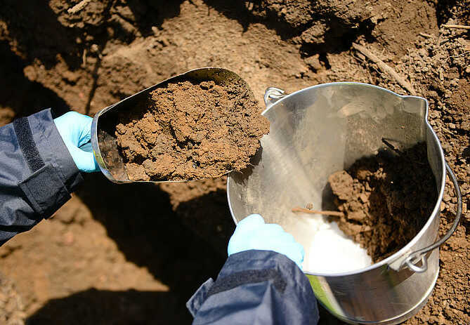 Συλλογή Αντιπροσωπευτικών Δειγμάτων με Φτυαράκι