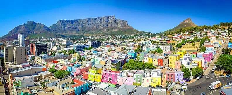 The Bo Kaap Neighborhood of Cape Town