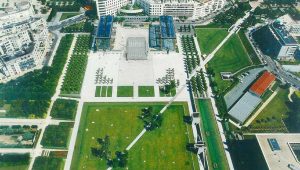 Σχεδιασμός του Πάρκου Andre Citroen - Πανοραμική Θέα του Πάρκου Andre Citroen