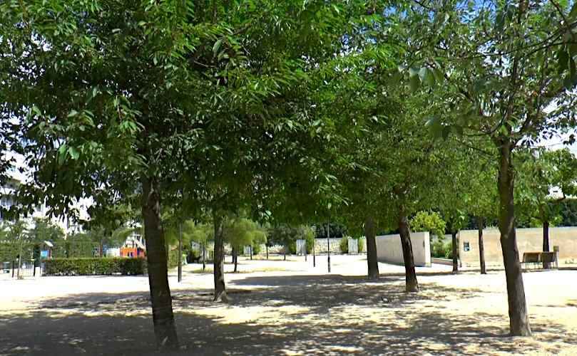 On the Left Side the Playground & on the Right the Esplanade Max Guedj